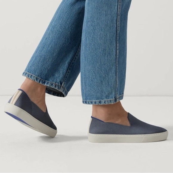 Rothy’s‎ classic slip on sneaker 9.5 career workwear comfort mature commute